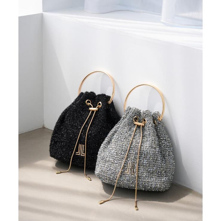 エタンセル ドローストリングショルダーバッグ[品番
