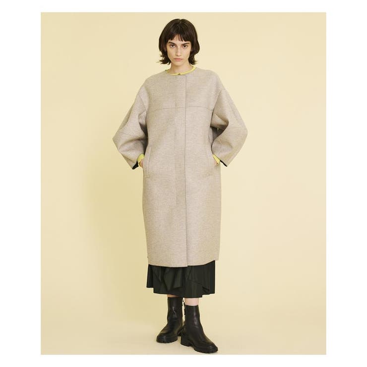 バイカラーボンディングコート[品番：LAVW0006321]｜LANVIN en Bleu