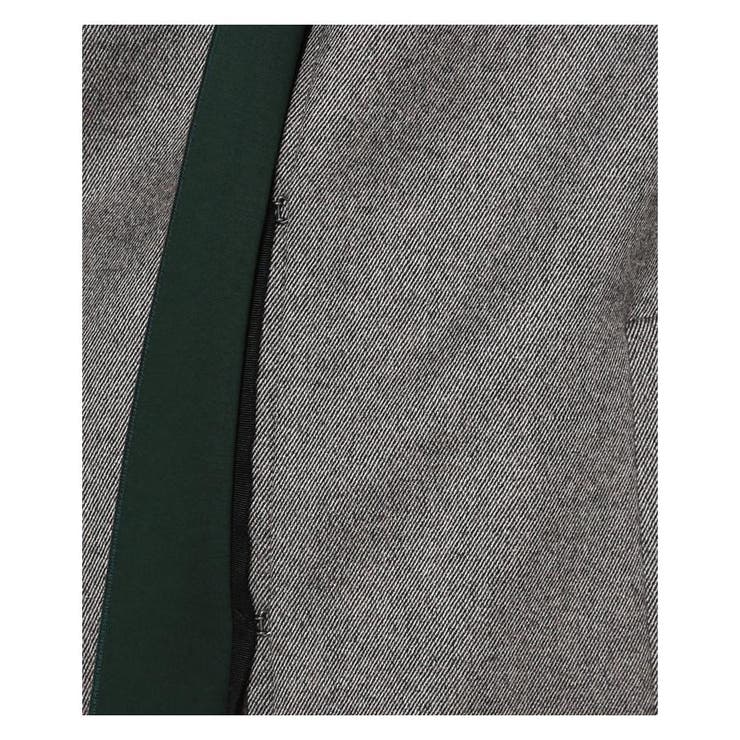 LANVIN en Bleu バイカラーボンディングコート バイカラーボンディングコート[品番：LAVW0006321]｜LANVIN en