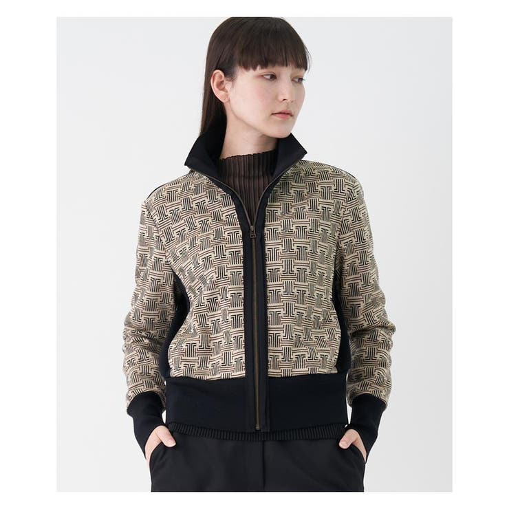 美品　ランバン　スポーツ　LANVIN　 ジャンパー　 ジャケット　38 春 ロゴジャカードジャケット[品番：LAVW0013279]｜LANVIN