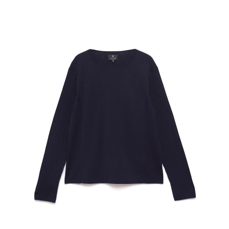 ランバンクルーネックセーター サイズ38黒