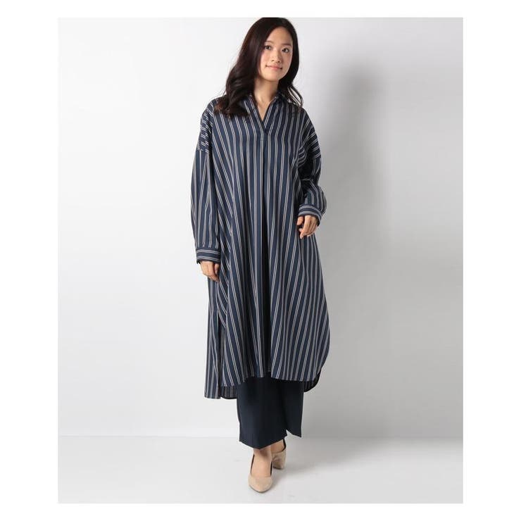 ロングスキッパーブラウス[品番：LAVW0000237]｜Leilian