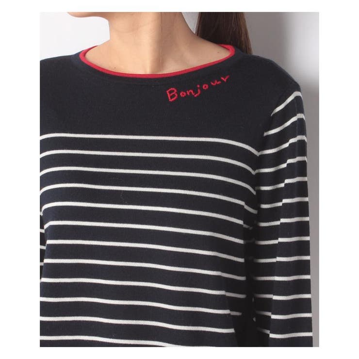 ボーダーニットセーター | Leilian | 詳細画像4