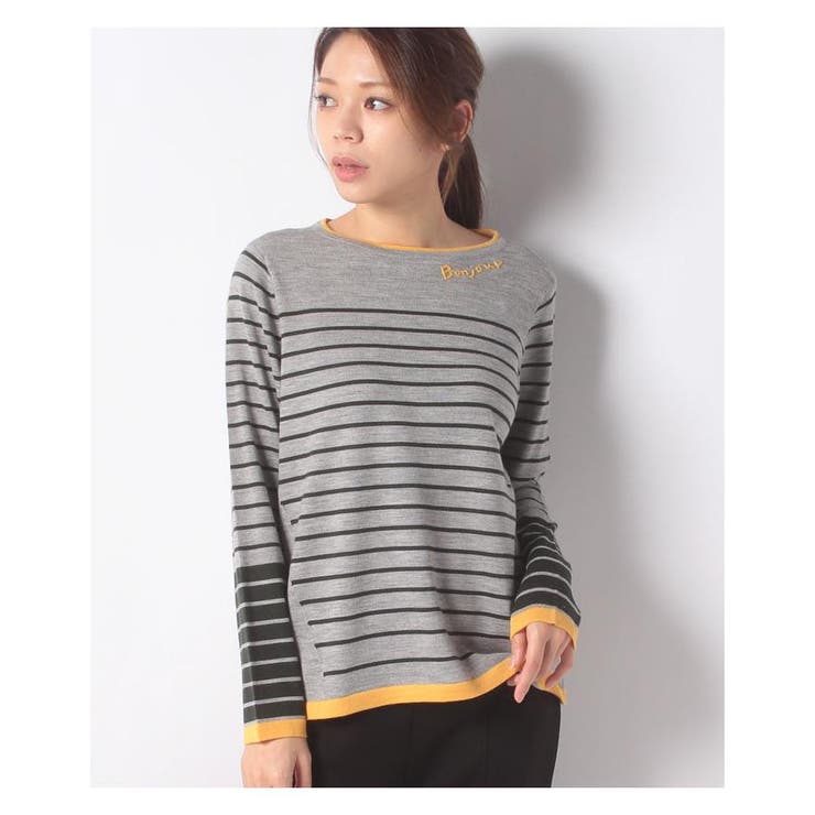 ボーダーニットセーター | Leilian | 詳細画像7