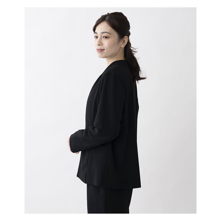 ノーカラージャケット | Leilian PLUS HOUSE | 詳細画像4