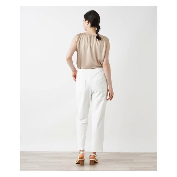 スリムテーパードパンツ | Leilian PLUS HOUSE | 詳細画像4