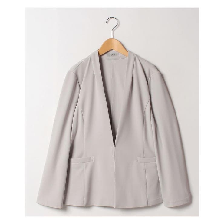 ノーカラージャケット | Leilian PLUS HOUSE | 詳細画像17