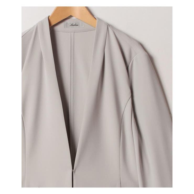 ノーカラージャケット | Leilian PLUS HOUSE | 詳細画像14