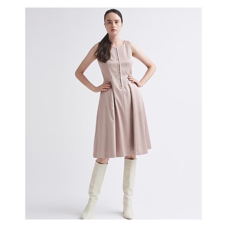 サテンノースリーブワンピース[品番：LAVW0004166]｜LANVIN en