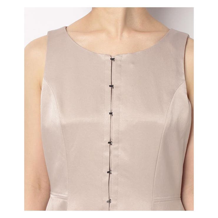 サテンノースリーブワンピース[品番：LAVW0004166]｜LANVIN en