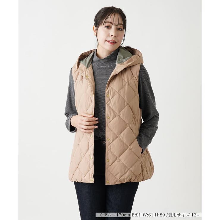 Leilian ダウンベスト 13＋