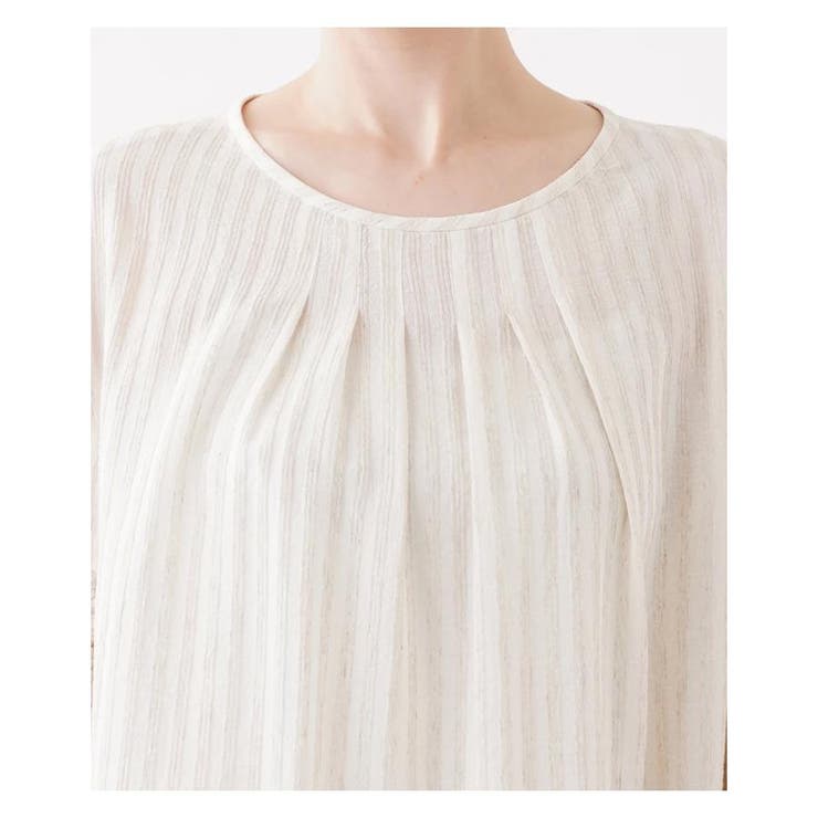 シャーリングスリーブブラウス | Leilian PLUS HOUSE | 詳細画像16