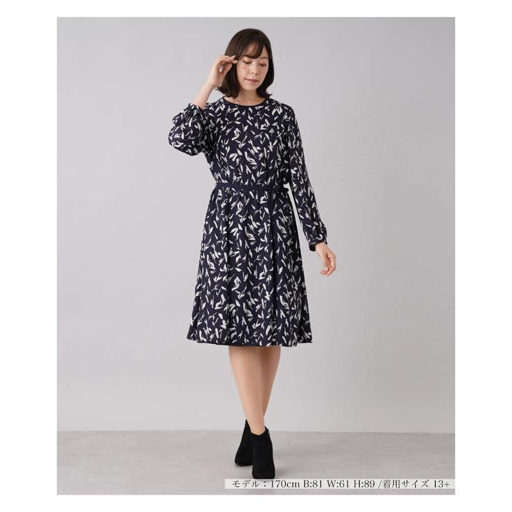 洗えるワンピース | Leilian PLUS HOUSE | 詳細画像11 