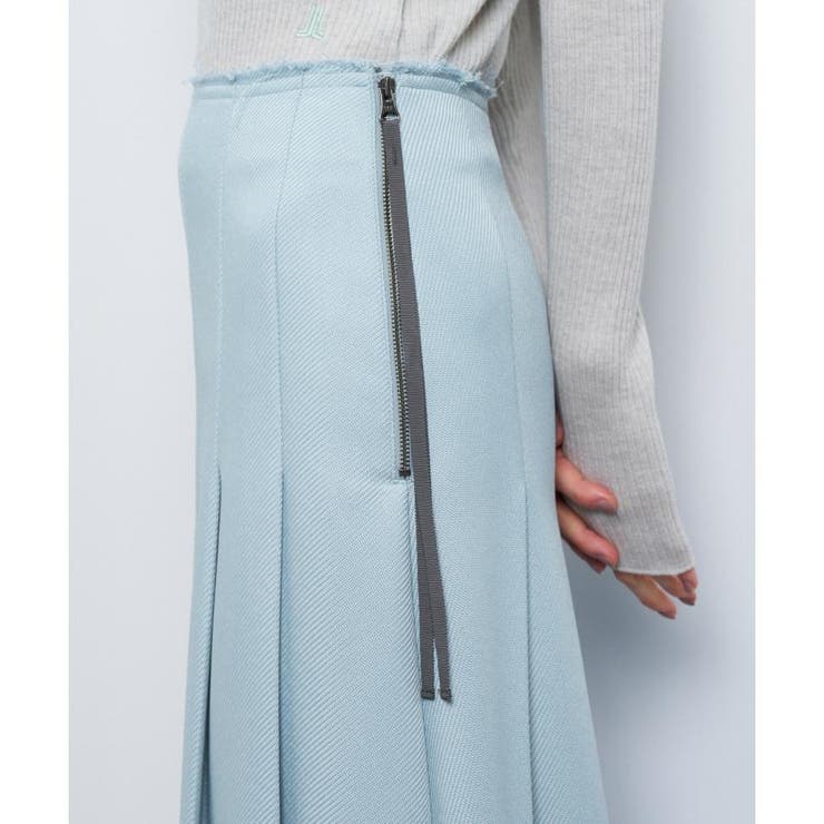 バルキーカルゼプリーツスカート[品番：LAVW0018013]｜LANVIN en Bleu