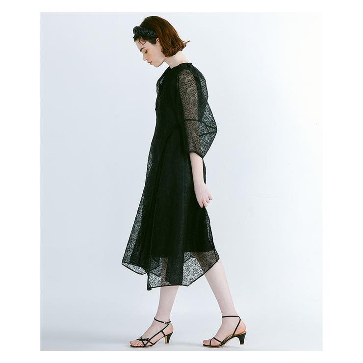 フラワーオーガンジーボレロ[品番：LAVW0004182]｜LANVIN en Bleu 