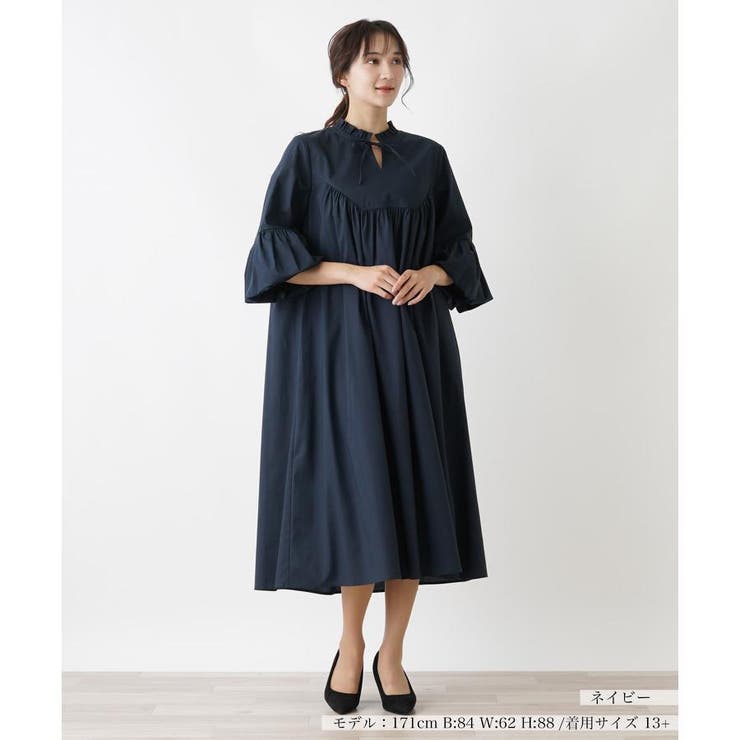 ワンピース[品番：LAVW0017751]｜Leilian PLUS HOUSE（レリアンプラス  