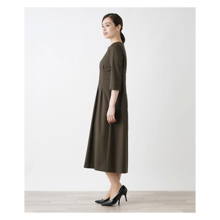 キーネックワンピース[品番：LAVW0016742]｜Leilian（レリアン）の