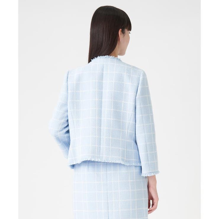 ツイードチェックジャケット[品番：LAVW0014219]｜LANVIN COLLECTION