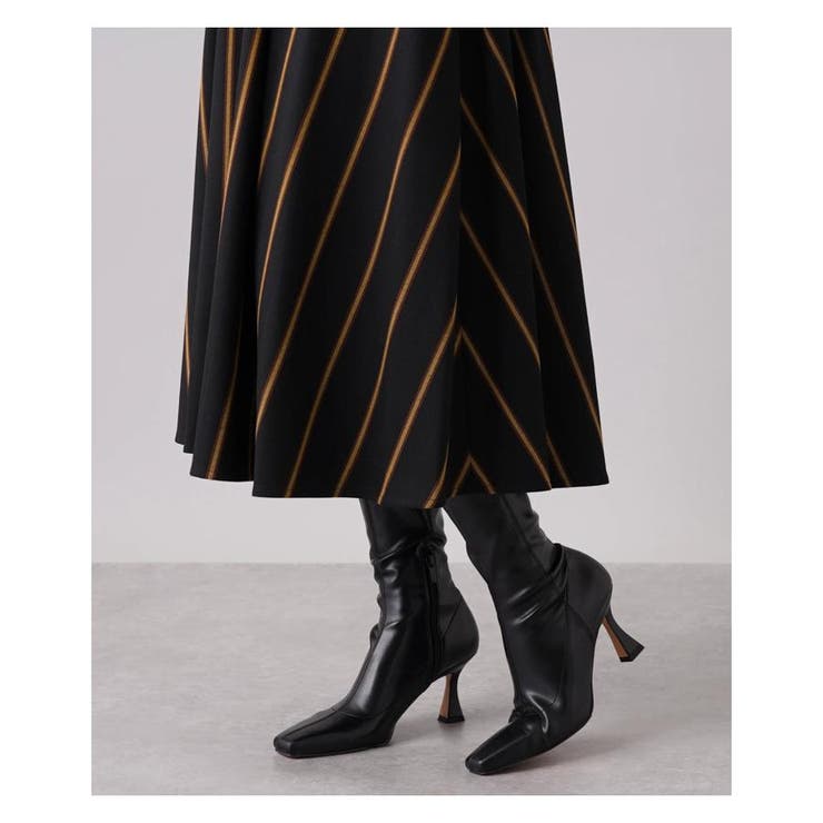 ストライプフレアスカ-ト | Leilian PLUS HOUSE | 詳細画像11