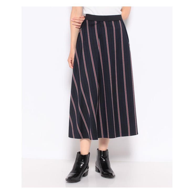 ストライプフレアスカ-ト | Leilian PLUS HOUSE | 詳細画像16