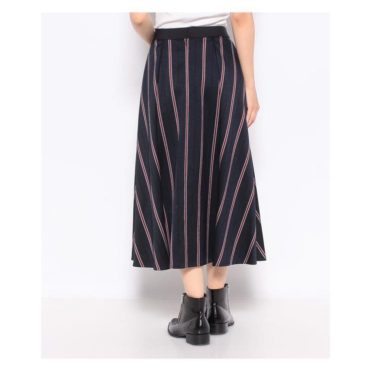 ストライプフレアスカ-ト | Leilian PLUS HOUSE | 詳細画像18