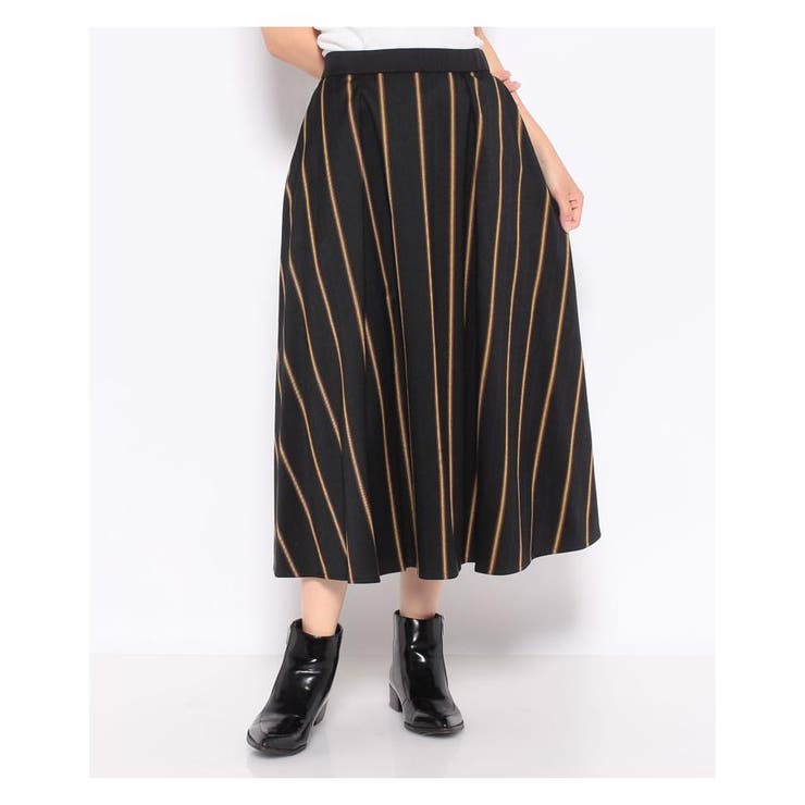 ストライプフレアスカ-ト | Leilian PLUS HOUSE | 詳細画像22