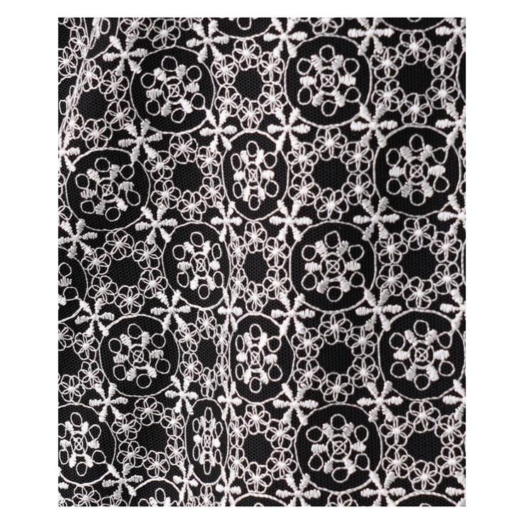 レース刺繍切替ニットプルオーバー | Leilian PLUS HOUSE | 詳細画像17