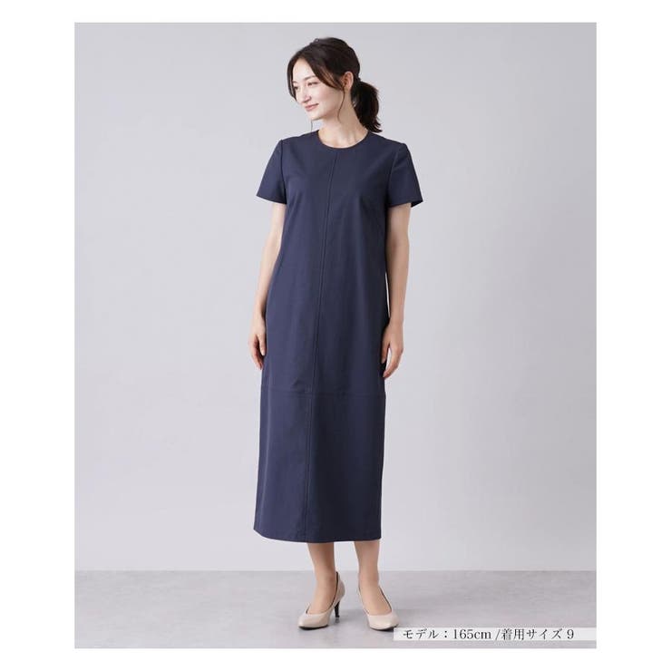 半袖ロングワンピース[品番：LAVW0010853]｜Leilian（レリアン