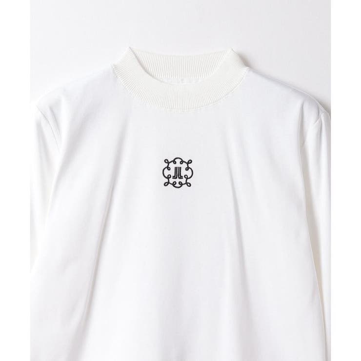 美品☆LANVIN SPORT /ランバン スポール ◎ロゴ刺繍カットソー