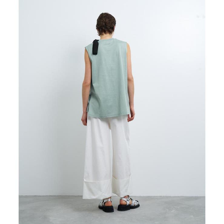 LANVIN en Bleu（ランバンオンブルー）の「クロップドリボン
