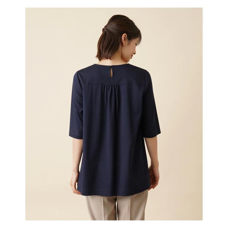 フラワープリント切替チュニック | Leilian PLUS HOUSE | 詳細画像12