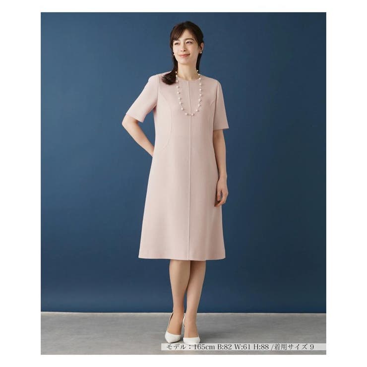 レリアン　半袖ワンピース　新品未使用　13号 半袖ワンピース|レリアン | レリアン公式オンラインストア