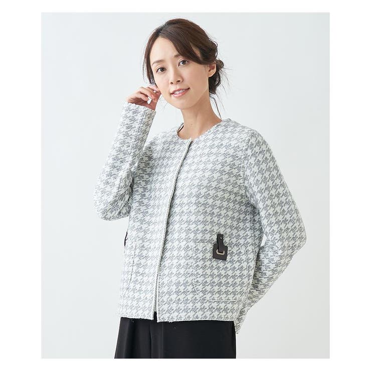 大きいサイズ✨希少モデル✨美品✨レリアン✨テーラーカラーコ－ト✨千鳥格子✨13号 楽天市場】千鳥格子 ジャケット（種類（コート・ジャケット