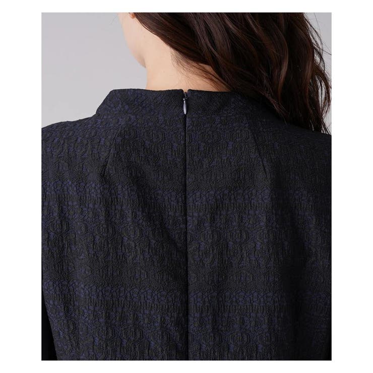 ジャカード切替ハイネックワンピース | Leilian | 詳細画像17