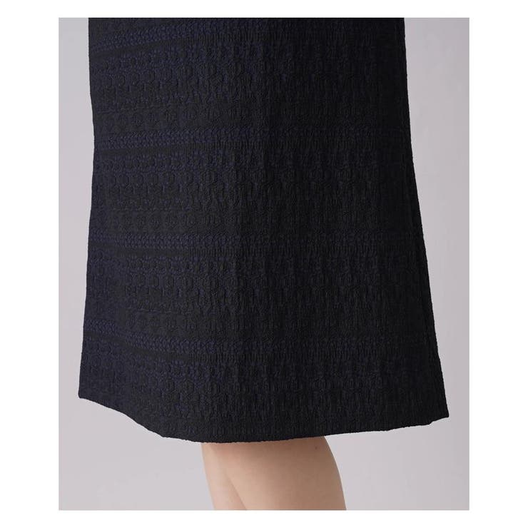 ジャカード切替ハイネックワンピース | Leilian | 詳細画像19