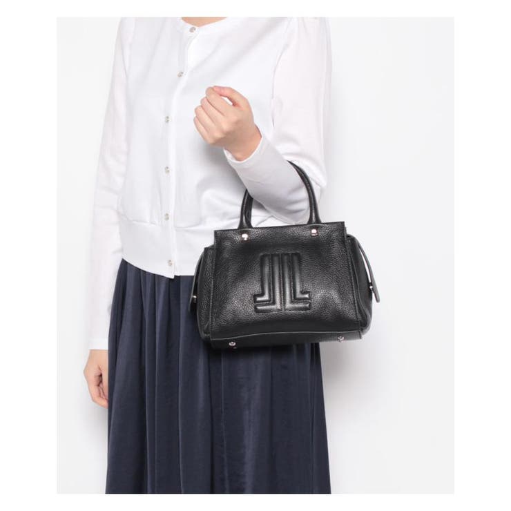 【美品】LANVIN en Bleu JLロゴ レザーバッグ　2way 黒 楽天市場】【クーポン】ランバンオンブルー LANVIN en Bleu