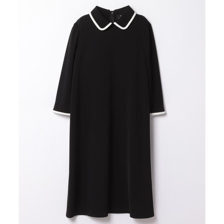 グログランパイピングワンピース[品番：LAVW0014223]｜LANVIN