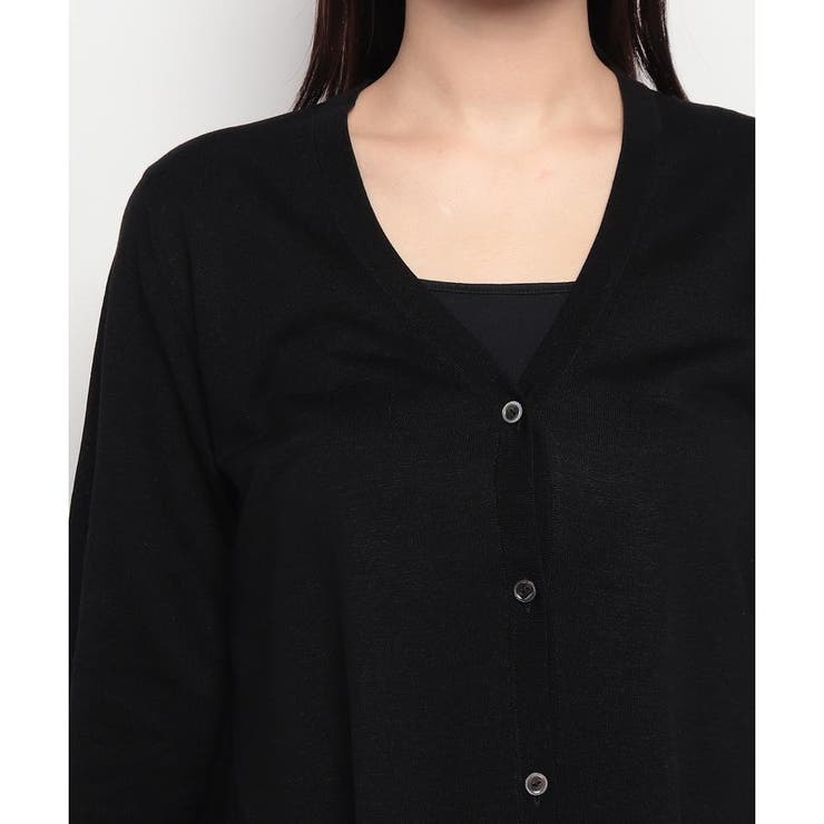 シルクブレンドカ－ディガン[品番：LAVW0015821]｜Leilian（レリアン