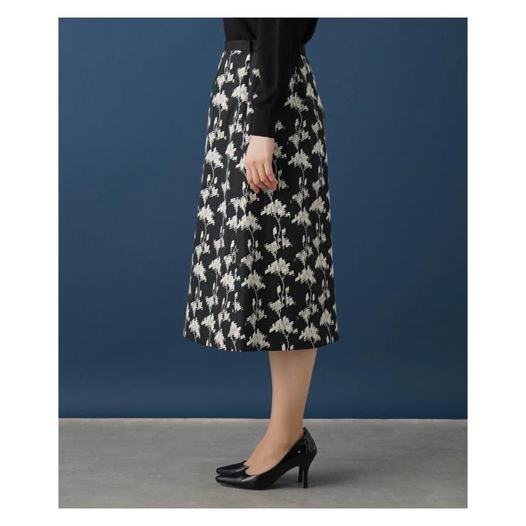 レリアン プリーツスカート ネイビー プリーツスカート|レリアン