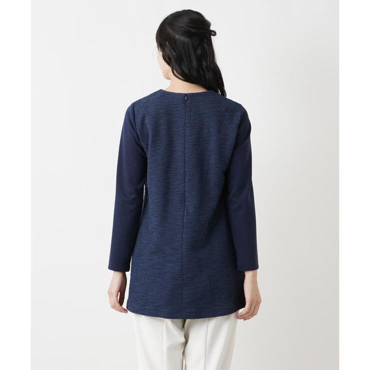 切替チュニックブラウス[品番：LAVW0018754]｜Leilian（レリアン）の