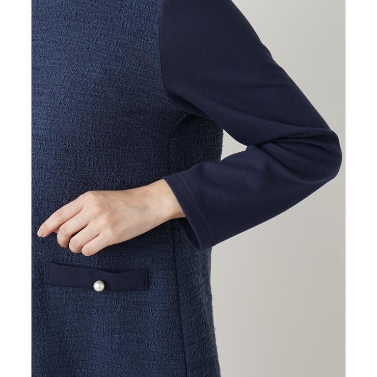 切替チュニックブラウス[品番：LAVW0018754]｜Leilian（レリアン）の