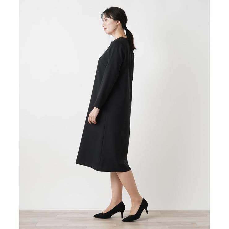 キーネックワンピース[品番：LAVW0018756]｜Leilian（レリアン）の  