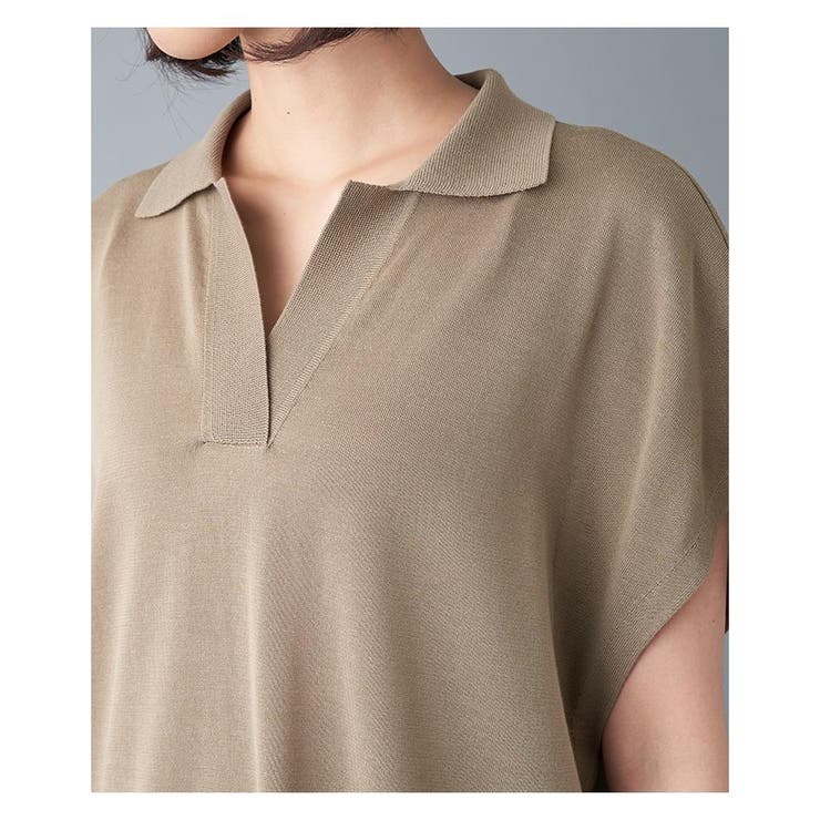 ポロ襟ニットワンピ-ス | Leilian | 詳細画像5