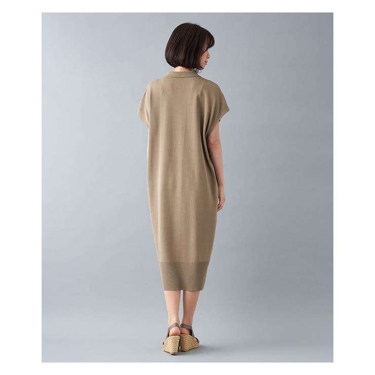 ポロ襟ニットワンピ-ス | Leilian | 詳細画像23