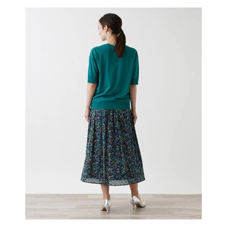 コットン混半そでニット | Leilian | 詳細画像4