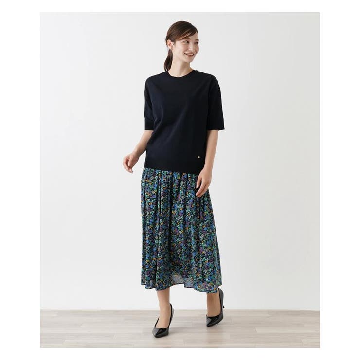 コットン混半そでニット | Leilian | 詳細画像5