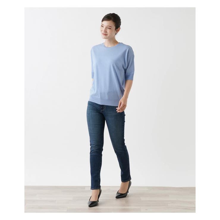 コットン混半そでニット | Leilian | 詳細画像8