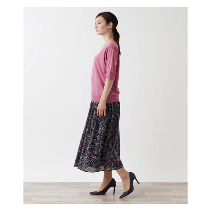 コットン混半そでニット | Leilian | 詳細画像12