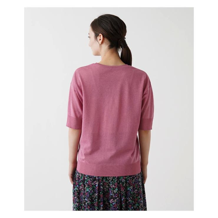 コットン混半そでニット | Leilian | 詳細画像16