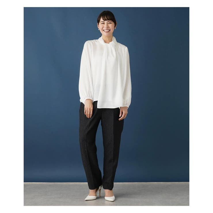 フロントデザインブラウス | Leilian PLUS HOUSE | 詳細画像5